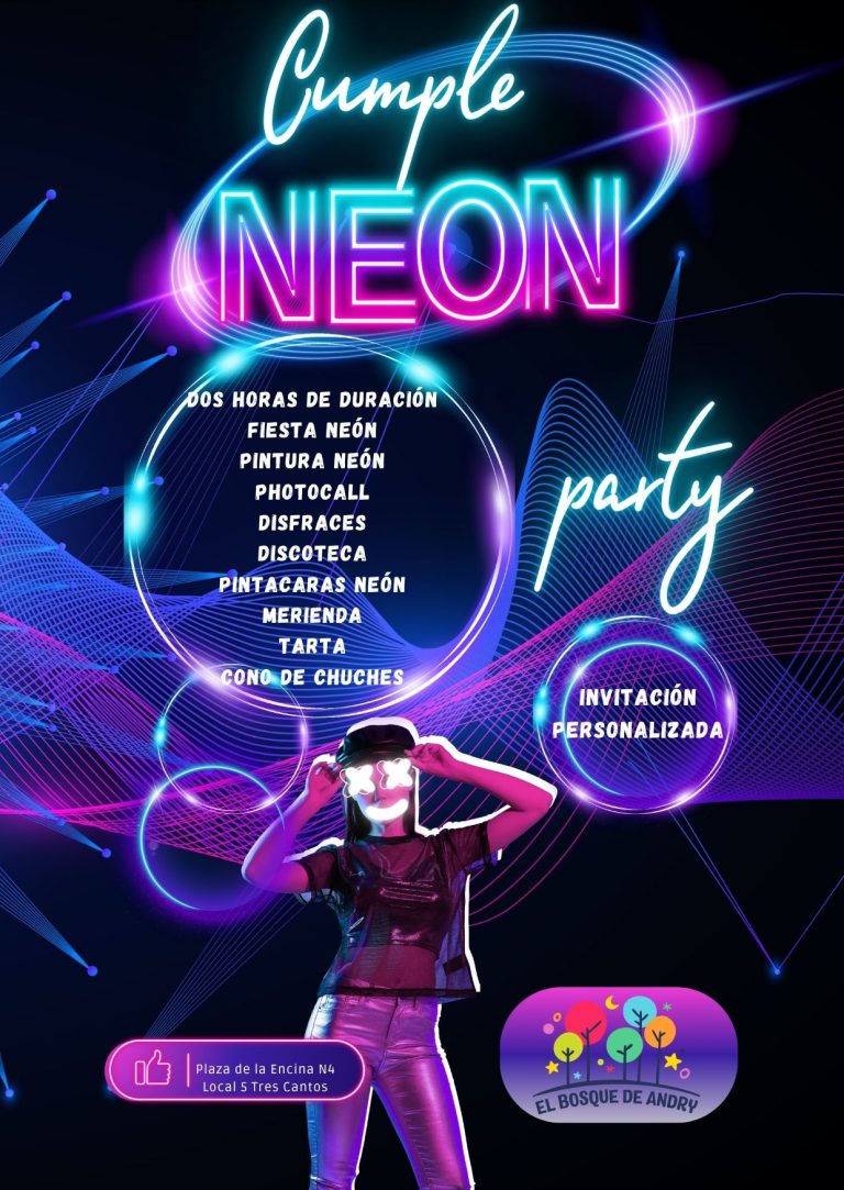 Cumpleaños Neon Party