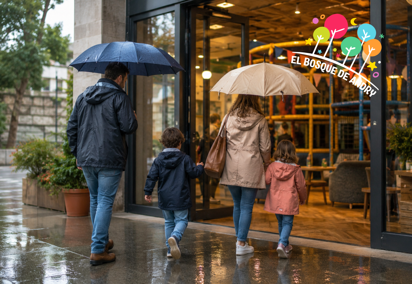 Planes con niños cuando llueve: ideas fáciles en familia