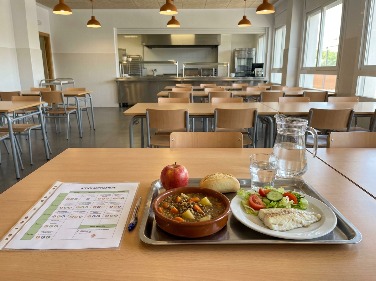 Comedor escolar 2026: qué debe informar el colegio a las familias y qué cambia este curso