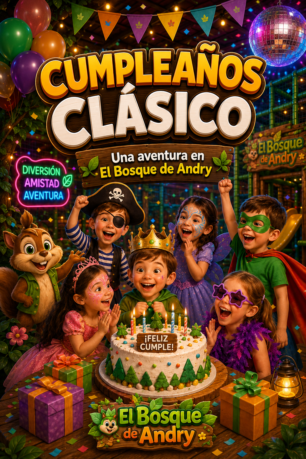 Cumpleaños clásico