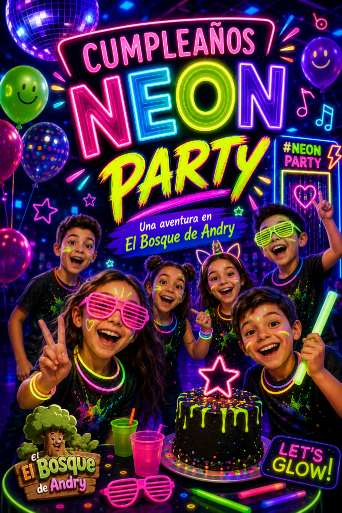 Cumpleaños Neon Party